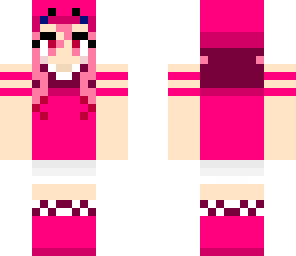 pink frog girl