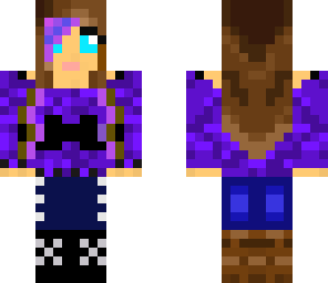 colored mustach girl