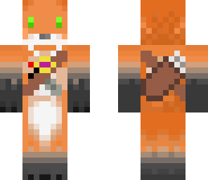 fox with magic amulet