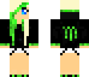 green monster girl
