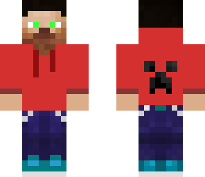 creeper red jacket