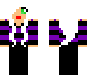black and purple girl