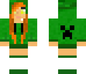 creeper girl from mob talker mob my version
