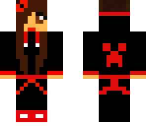 red creeper girl