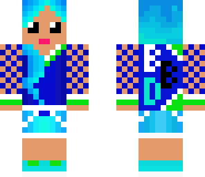 the big blue duck skin
