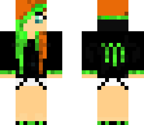 monster energy ginger girl