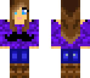 improved moustache girl