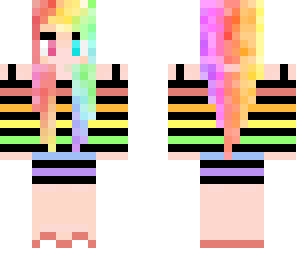 rainbow girl