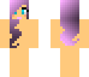 pink hair girl base