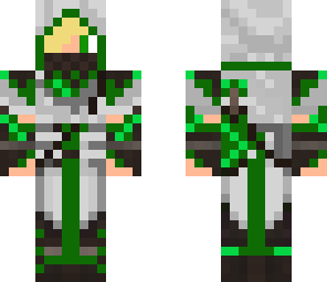 blonde green assasin