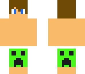me in creepershorts
