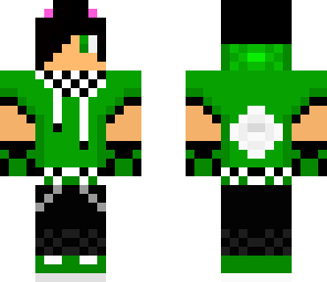 green hoodie bunny