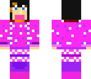 pretty pink and purple