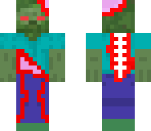 horriefied zombie