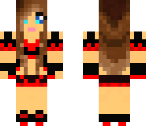 red pretty girl without redpurple bow