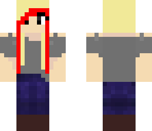 cute red girl
