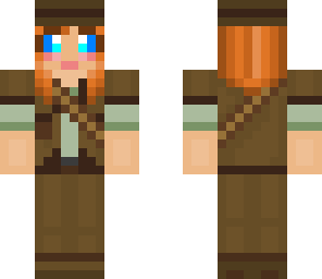 redhead adventure girl