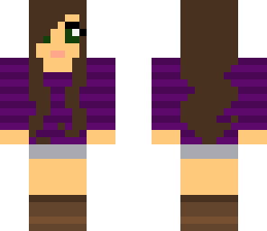 purple person