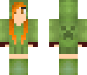 me as a creepergirl