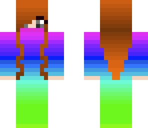 rainbow ninja girl