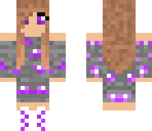 hot girl purple emeralds