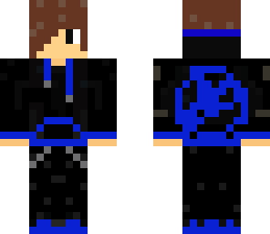 blue hunger games skin