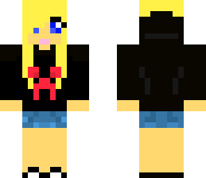 blond emo girl