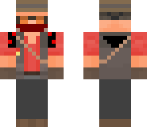 tf2 red sniper with hood