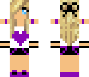 purple girl