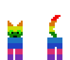 rainbow cat