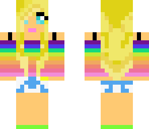 rainbow girl