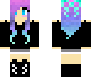 cotton candy girl edit
