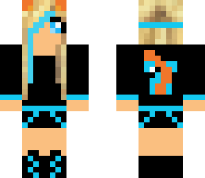 blue creeper girl