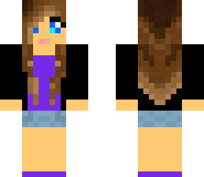 purple girl