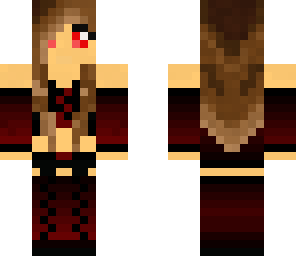 red demonic girl