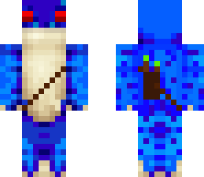 blue poisanis frog archer