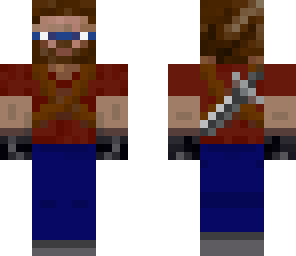 minecraftian with shades