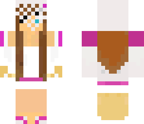 pinky and white mix