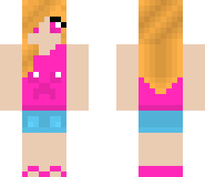 pink creeper girl