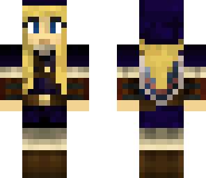 girl link in water tunic