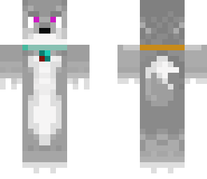 cute modified tame wolf famale