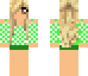 green pizza girl