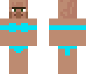 npc villager in a bikini