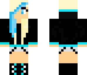 blue girl