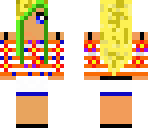 blonde flower girl