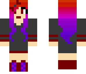cute goth with jumper dress