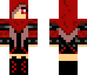 hooded devil girl