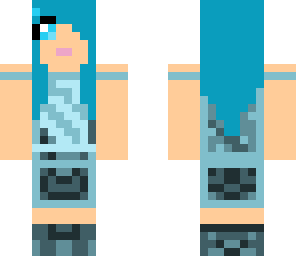 blue girl