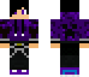 cool purple teenager