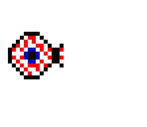 strained eyeball